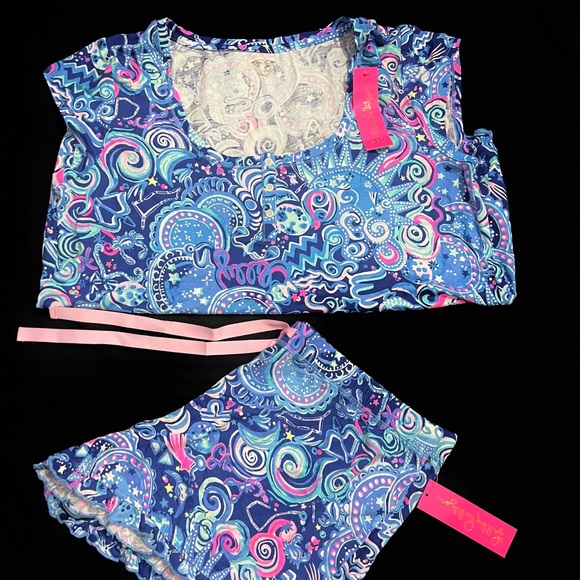 Lilly Pulitzer Other - LILLY PULITZER EXTRA LARGE COSMIC KISMET PJS SET NWT